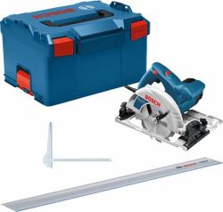 Bosch GKS 55+ GCE + FSN 1400 16,5 cm Noir, Bleu 4700 tr/min 1350 W (Bosch GKS 55+ GCE [FSN 1400 L])