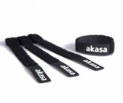 Akasa AK-TK-02 cable clamp Black 5 pc[s] (Akasa Cable Tidy Kit AK-TK-02)