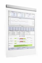 Durable DURAFIX Rail 210 mm porte-document Argent (Durafix Rail 210 Mm Document - Holder Silver - Warranty: 12M)
