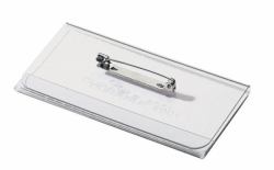 Durable 800119 badge et porte-badges Badge nominatifs Plastique 100 pièce[s] (Identity Badge/Badge Holder - Plastic 100 Pc[S] - Warranty: 12M)