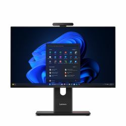 Lenovo ThinkCentre M70a Gen 6 Intel Core Ultra 5 235T 60,5 cm [23.8"] 1920 x 1080 pixels PC All-in-One 16 Go DDR5-SDRAM 512 Go SSD Windows 11 Pro Wi-Fi 6E [802.11ax] Noir (TC M70A G6 CU5-235TVP 16G...