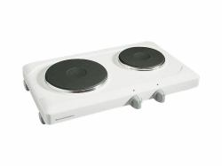 Rommelsbacher THS 2590 White Countertop Sealed plate 2 zone[s] (Rommelsbacher stove-top THS 2590 [Whi)