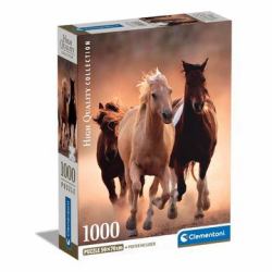Clementoni Compact 1000 pièces - Running Horses (Running Horses)