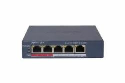 Hikvision DS-3E1105P-EIV2 commutateur réseau Géré Fast Ethernet [10/100] Connexion Ethernet, s...