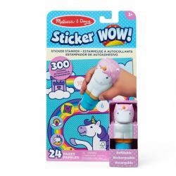 Melissa & Doug Sticker WOW! Activity Pad & Sticker Stamper - Unicorn (Sticker WOW! Unicorn wit* Book & Stick)