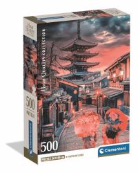 Clementoni Puzzle 500 pièces - Evening in Kyoto (500 pcs CB HQC Evening In Kyoto)