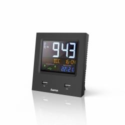 Hama Dual-USB Réveil numérique Noir (Hama Dual-USB Digital bordur Firkant S)