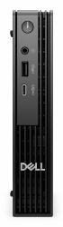 DELL Pro QCM1250 Intel® Core™ i3 i3-14100T 8 GB DDR5-SDRAM 512 GB SSD Windows 11 Pro Micro PC Mini PC Black (DELL PRO MICRO QCM1250 TPM - I3-14100T 8GB 512GB W11P)