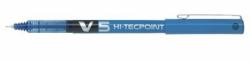 Pilot V5 HiTec Bleu 12 pièce[s] (Pilot ball-liner m/hÃ¦tte Hi-Tecpoint V)