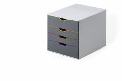 Durable VARICOLOR Gris Plastique (Durable VARICOLOR 4 Drawer Unit)