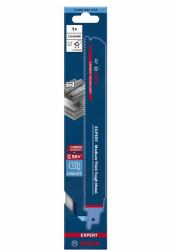 Bosch 2 608 900 370 Lame de scie sauteuse, à chantourner et sabre Lame de scie à guichet Carbone 10 pièce[s] (Bosch Expert Thick Tough Metal S 1155)