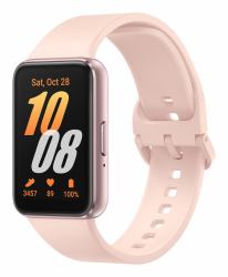 Samsung Galaxy Fit3 4,06 cm [1.6"] AMOLED 40 mm Numérique 256 x 402 pixels Écran tactile Rose doré (Samsung Galaxy Fit3 aktivitetssporer m)