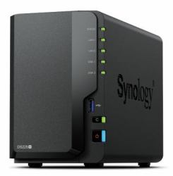 Synology DiskStation DS225+ 2 Bay NAS Desktop Intel® Celeron® J4125 2 GB DDR4 Synology DSM Black (Synology Disk Station DS225+ - NAS-Server)