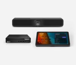 Logitech TAPMUP2MSTENT système de vidéo conférence Système de vidéoconférence de groupe (Logitech Entry Level Small Room Solution - Video conferencing kit - Certified for Microsoft Teams Room...