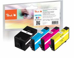 Peach PI300-977 cartouche d'encre 4 pièce[s] Compatible Rendement élevé [XL] Noir, Cyan, Magen...