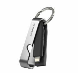 Vonmählen High Six USB C Black, Stainless steel (High Six - The 6-In-1 Charging Cable,)