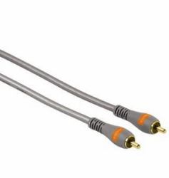 Hama 3m RCA composite video cable Silver (Kabel 1 Phono-1 Phono)