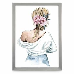 Hama Lilly Single picture frame Silver (HAMA Portrait Frame Lilly 15x20cm)