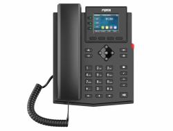 fanvil X303-2 téléphone fixe Noir 4 lignes LCD 
