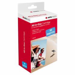 AgfaPhoto AMC50 pellicule polaroid 5 pièce[s] 53 x 86 mm (AgfaPhoto Cartridge - fotokort - 50 ar)