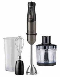 Black & Decker BXHBA1200E Immersion blender 1200 W Black, Transparent (Black & Decker BXHBA1200E NedsÃ¦nkning)