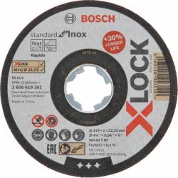 Bosch 2 608 619 261 accessoire pour meuleuse d'angle Disque de coupe (Bosch X-LOCK Standard for Inox, 115 x)