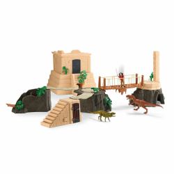 schleich Grande Conquête du temple perdu (Schleich Dinosaurs 42656 Dino Tem)