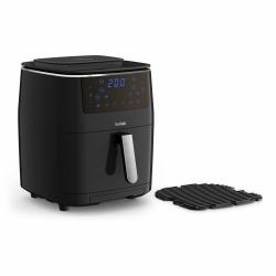 Tefal Easy Fry Grill & Steam FW2018 Single 6.5 L Stand-alone 1700 W Hot air fryer Black (Tefal Easy Fry Grill & Steam FW2018 En)