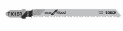Bosch Lames de scie sauteuse T 101 BR Clean for Wood (Bosch clean for Wood T 101 BR - stiksa)