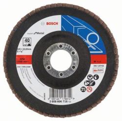 Bosch 2 608 606 716 accessoire pour meuleuse d'angle (Bosch Expert for Metal X551 - flapdisk)
