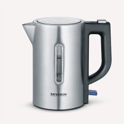 Severin WK 3647 electric kettle 0.5 L 1100 W Silver (Severin Mini travel kettle WK 3647 [st)
