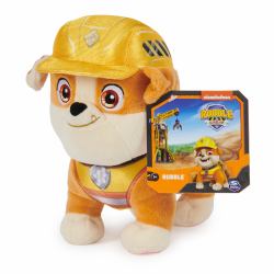 Rubble & Crew , Premium Stuffed Animals, 7-Inch Charger Plush Toy in Construction Uniform, Kids Toys for Boys & Girls Ages 3 and up (Rubble & Crew Basic Plush)