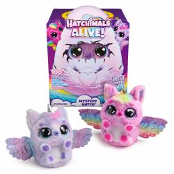 Hatchimals Alive, Mystery Hatch Pufficorn, Surprise Interactive Toy & Egg with Mist, Lights & Sounds [Styles May Vary], Kids Toys for Girls & Boys (Hatchimals Alive Mystery Hatch Puffico)