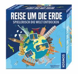 Kosmos Reise um die Erde Spielerisch die Welt entdecken Jeu de société Voyage/aventure (Reise um die Erde)