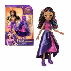 Unicorn Academy, Sophia Masquerade Ball Doll with 9 Accessories, 9.5”, Dolls & Unicorn Toys for Girls (Unicorn Academy Sophia Masquerade)