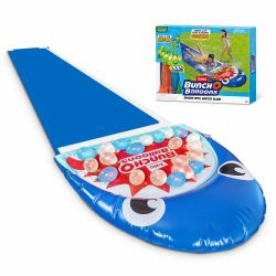 Bunch O Balloons Shark Bite Slide with 100+ Rapid-Filling Self Sealing Water Balloons ZURU (Bunch O Balloons - Wasserrutsche Hai m)