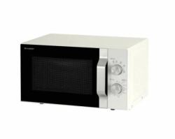 Sharp R204WA microwave Silver, White Solo microwave Countertop 20 L 800 W (Sharp R204WA mikrobÃ¸lgeovn SÃ¸lv, Hvid)
