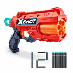 XSHOT Excel Reflex 6 Blaster [12 Darts] ZURU (XSHOT Excel - Reflex 6 Blaster mit Dar)