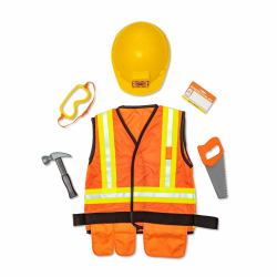 Melissa & Doug PACK CHANTIER COSTUME + ACCESSOIRES (Melissa & Doug MPP RLP CnstrctnWorkerR)
