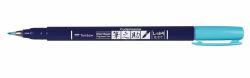 Tombow Fudenosuke stylo de calligraphie Bleu 1 pièce[s] (Brush pen Tombow Fudenosuke hÃ¥rd neon)
