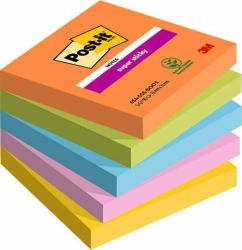 3M 7100258933 Post-it Carré Multicolore 90 feuilles Auto-adhésif (3M 7100258933 selvklÃ¦bende huskeseddel)