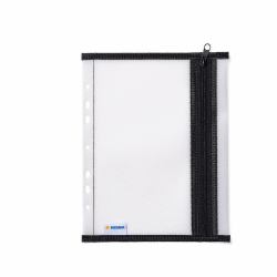 HERMA Pochette pour classeur A5 noir (HERMA 20029 folder EVA [ethylenvinylac)