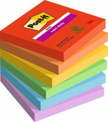 3M 7100258795 Post-it Carré Multicolore 90 feuilles Auto-adhésif (3M 7100258795 selvklÃ¦bende huskeseddel)