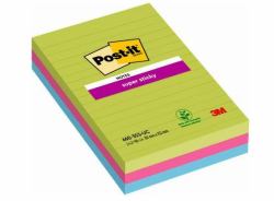 3M 7100235020 Post-it Rectangle Couleurs assorties 90 feuilles Auto-adhésif (3M 7100235020 selvklÃ¦bende huskeseddel)