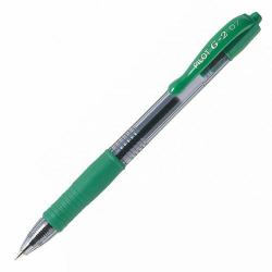 Pilot G2 Fin Stylos rétractables à encre gel Vert (Pilot G2 OptrÃ¦kkelig gel pen Fin GrÃ¸n)