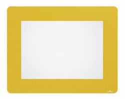 Durable 180804 lettre et chiffre autocollants Jaune (Durable Removable A4 Floor Frame [10])