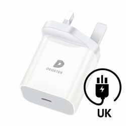 DEQSTER 60-2000140 chargeur d'appareils mobiles Universel Blanc Secteur Charge rapide Intérieure 