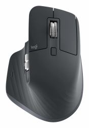 Logitech MX Master 3S mouse Universal Right-hand RF Wireless + Bluetooth 8000 DPI (Logitech Mouse MX Master 3S Bluetooth Edition WL graphite BT 7 Tasten)