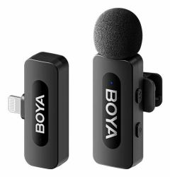 BOYA Système de microphone sans fil BY-V2.0 2,4 GHz 2,4 GHz (BOYA Wireless Microphone x1 BY-V1 Mini)