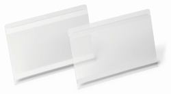 Durable 118319 porte étiquettes 10 pièce[s] Auto-adhésif (Durable Adhesive Pocket A5 Clear [10])